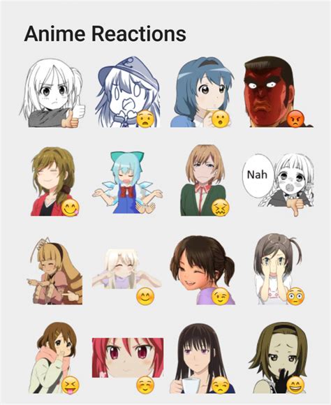 Your title should be the name of the reaction. . Patreon anime reaction telegram